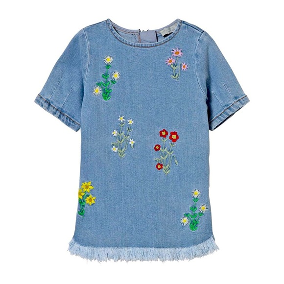 Stella McCartney Kids Other - Stella McCartney kids denim floral dress